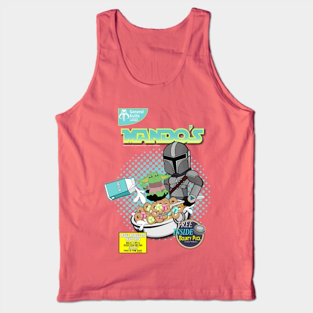 Cereal Parody Tank Top by jemarone